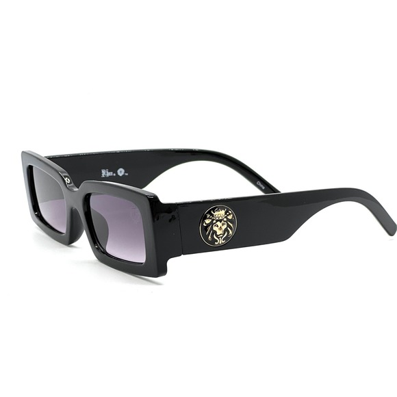 Sunglasses Mens Square Black Lens Outdoor Style Elegant UV400 Protection Cholo - Picture 9 of 10